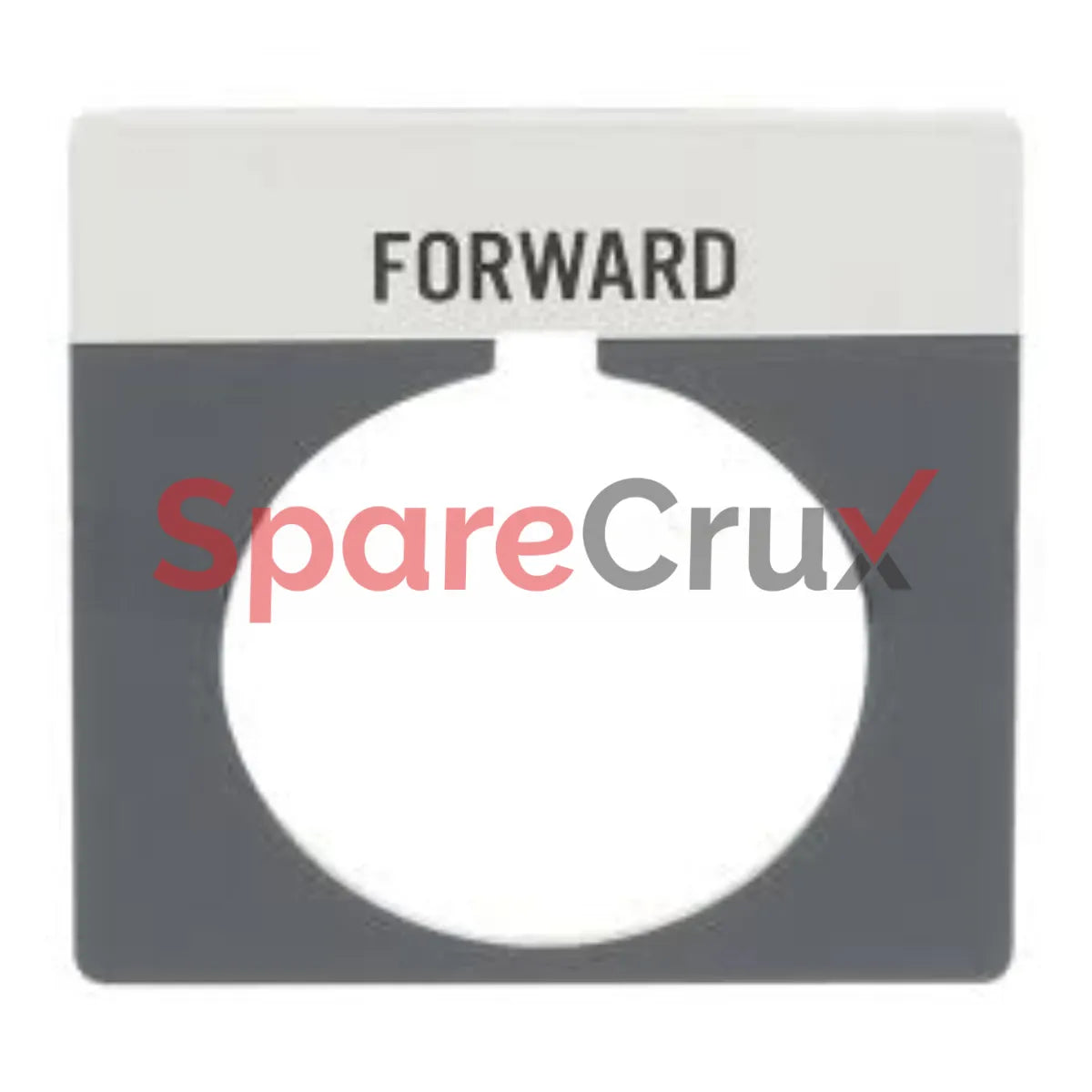 800T-X508 | ALLEN BRADLEY | 30mm 800T FORWARD Legend Plate