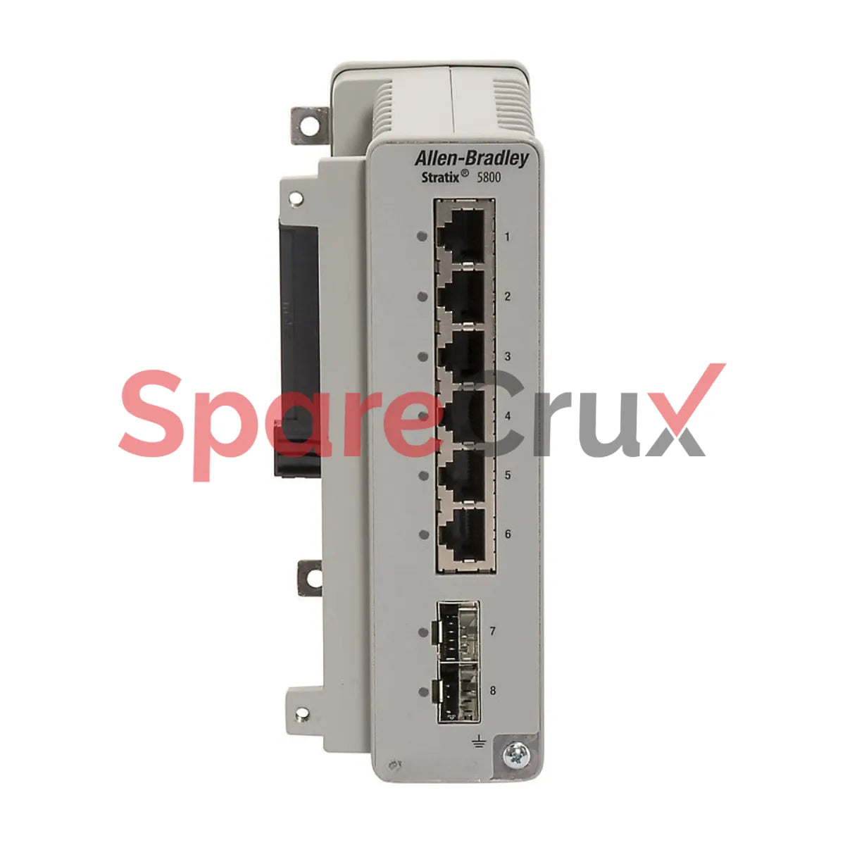 1783-MMX8T | ALLEN BRADLEY | Stratix 5800 Managed Ethernet Switch with 8 Fast Ethernet ports, Advanced features.