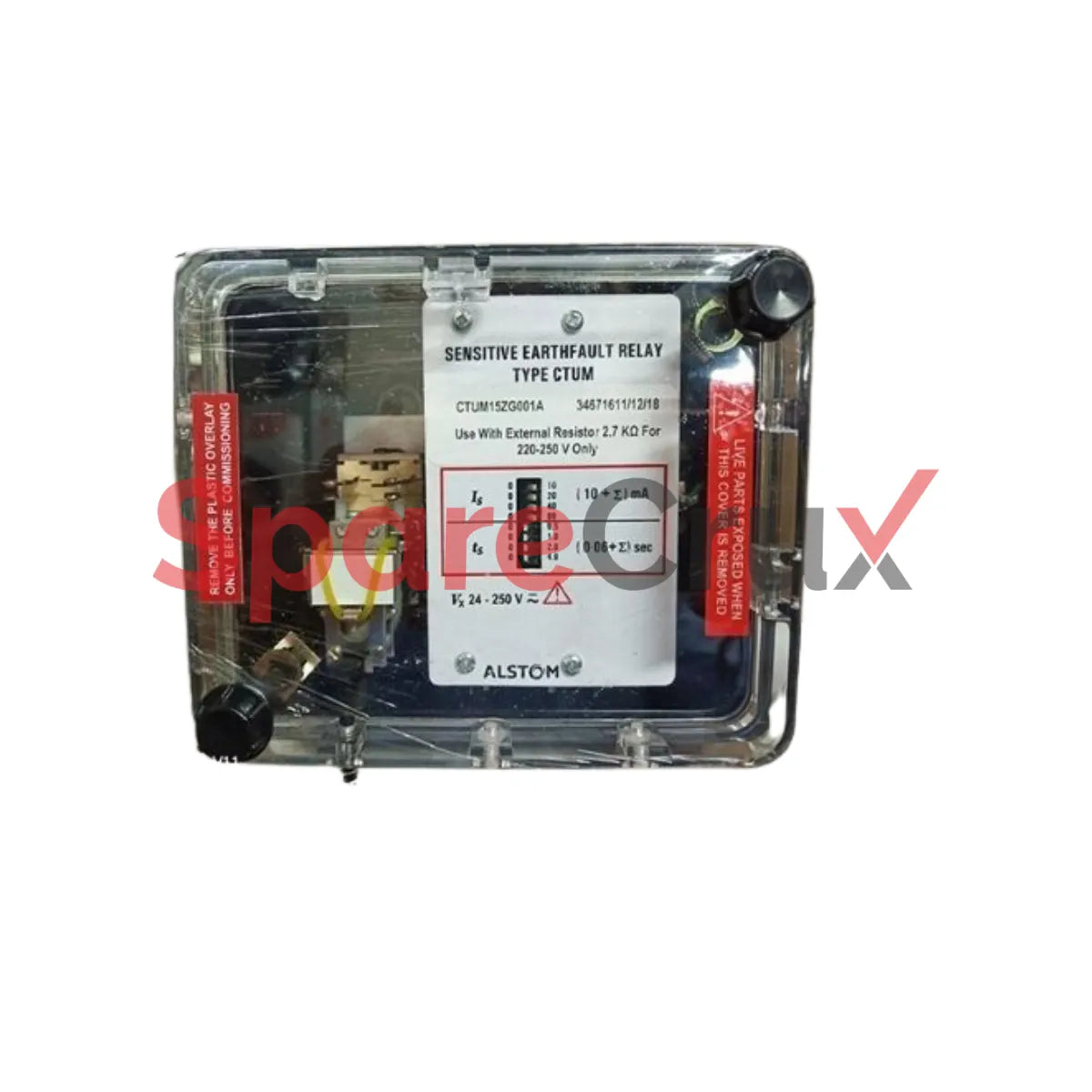 CTUM15ZG001A | ALSTOM | Sensitive Earthfault Relay 220-250V