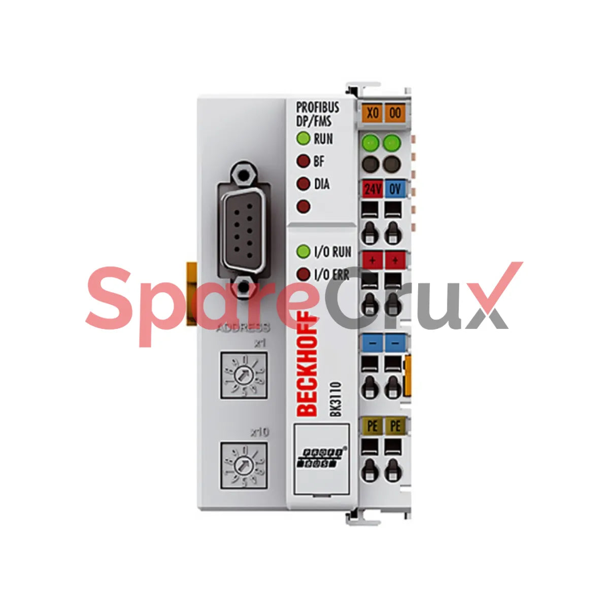 BK3110 | BECKHOFF | Bus Coupler, Profibus DP, 64 Terminals, 256 Digital Input