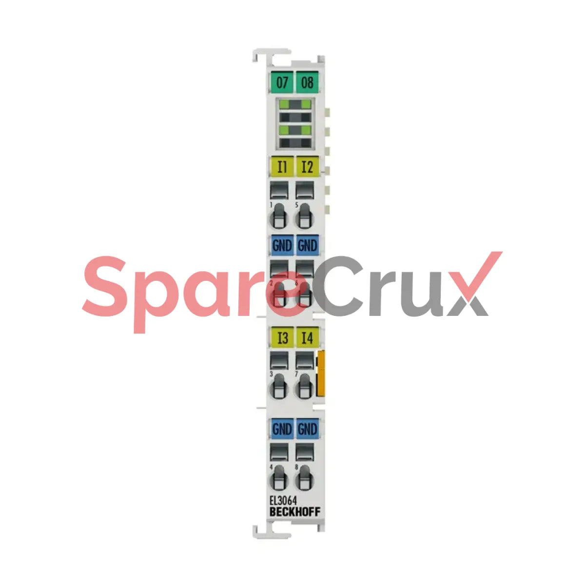 EL3064 | BECKHOFF | EtherCAT Terminal, 4-channel Analog Input, Voltage, 0…10 V, 12 Bit, Single-ended