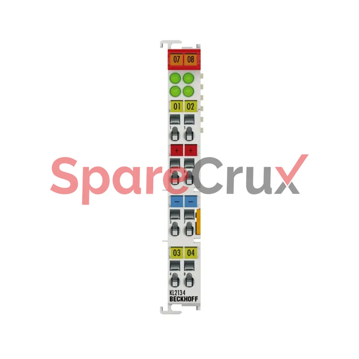 KL-2134 | BECKHOFF | Bus Terminal, 4-channel Digital Output, 24 V DC, 0.5 A, Reverse Voltage Protection