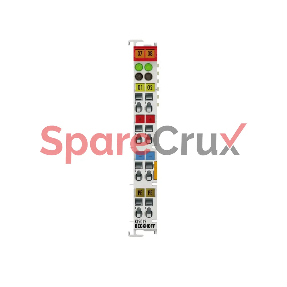 KL2012 | BECKHOFF | Bus Terminal, 2-channel Digital Output, 24 V DC, 0.5 A
