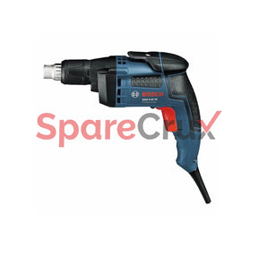 Bosch power drill on a white background with 'SpareClax' branding.