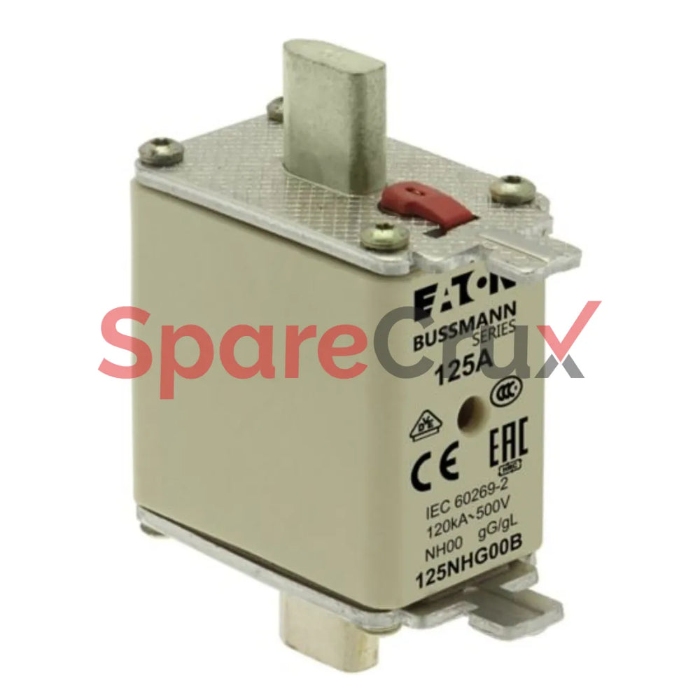 125NHG00B | BUSSMANN | NH FUSE 125A 500V GG/GL SIZE 00