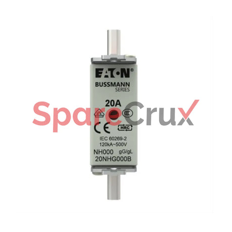 20NHG000B | BUSSMANN | Fuses 20A,120kA- 500V