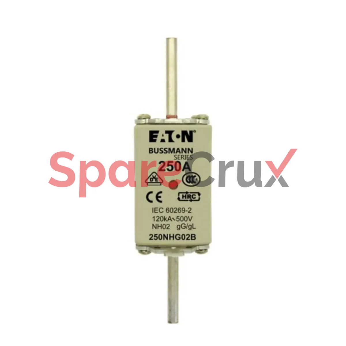 250NHG02B | BUSSMANN | FUSE 500V, 250A, 120 kAIC