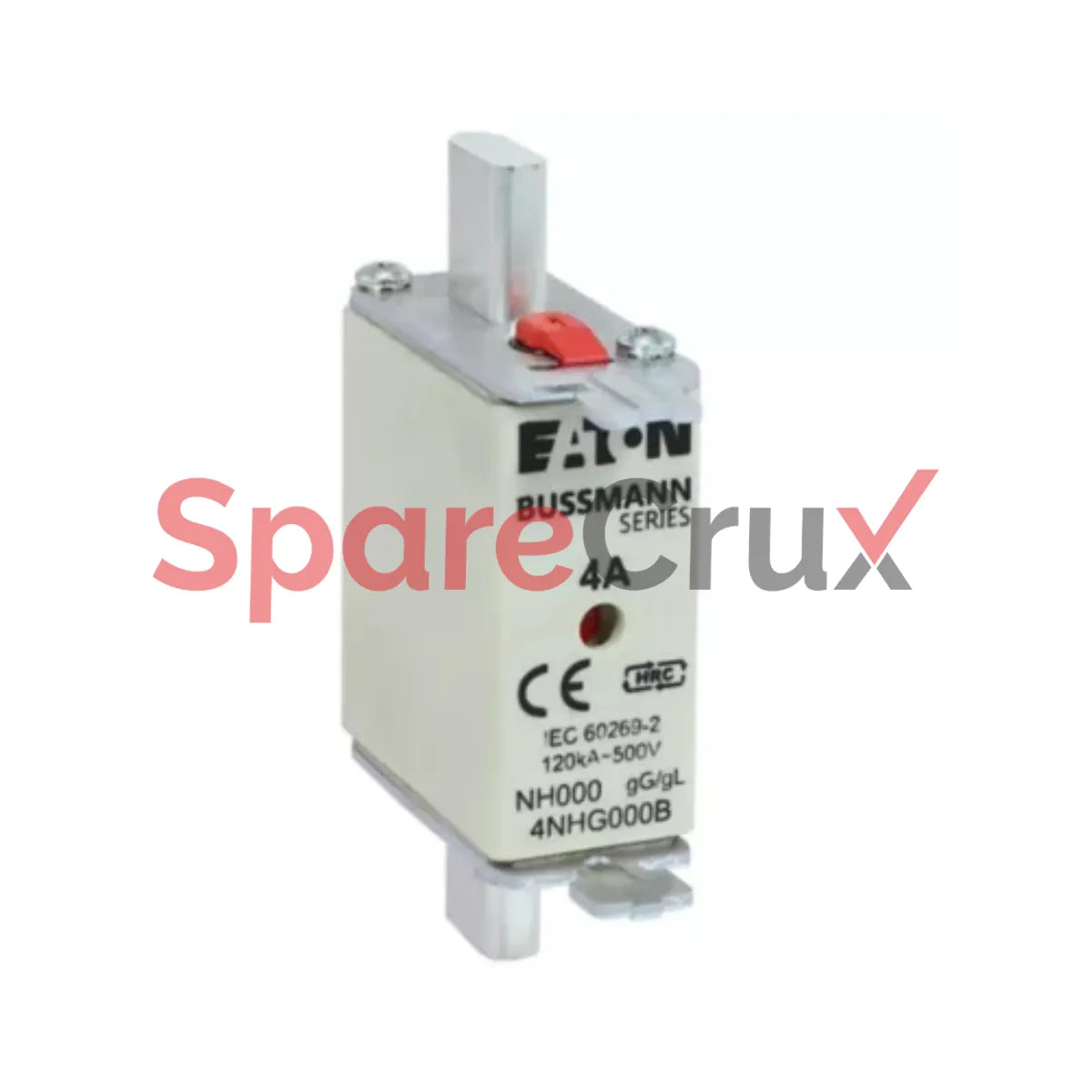 4NHG000B | BUSSMANN | NH FUSE 4A 500V SIZE 000 GG MGL
