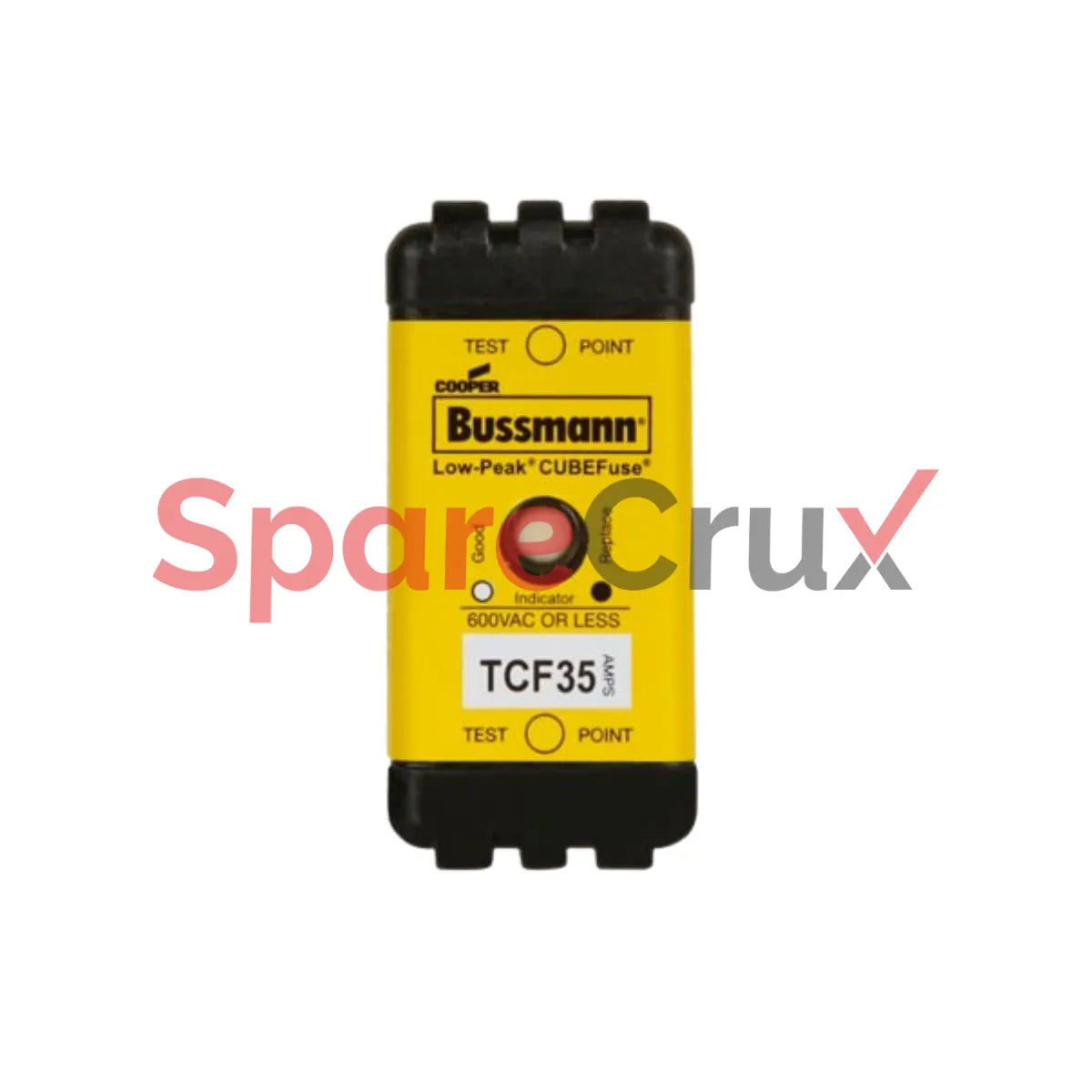 Tcf100 Fusible Bussmann TCF100 100A - Doble Elemento, Retardo De Tiempo, 600 ...