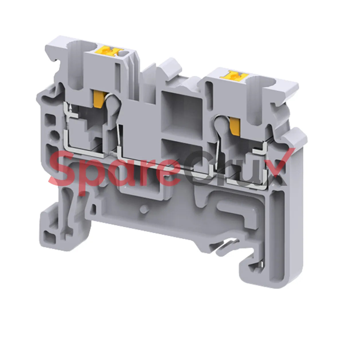 CP6/10 | CONNECTWELL | 10 sq.mm Feed Through Push In Compact Terminal Block in Grey Colour