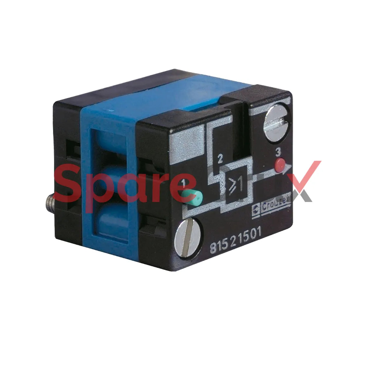 81521501 | CROUZET | Pneumatic OR Logic Element, Sub-Base Mount, 2–8 Bar, 170 Nl/min