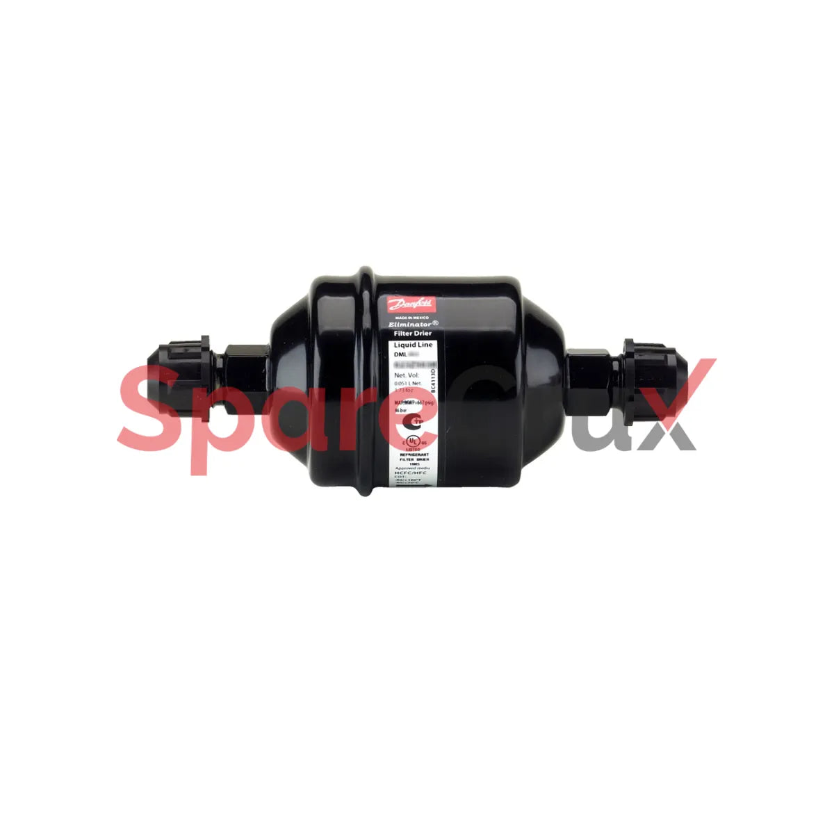 023Z5038 | DANFOSS | Hermetic filter Drier, DML, 05 cu.in., Steel