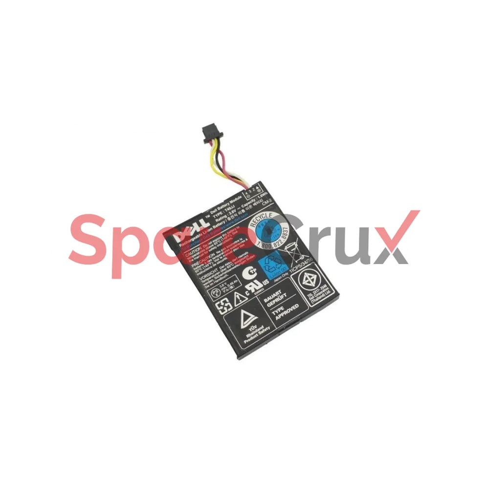 T40JJ | DELL | Rechargeable Li-Ion Battery 3.7V 500mAh (1.8Wh)