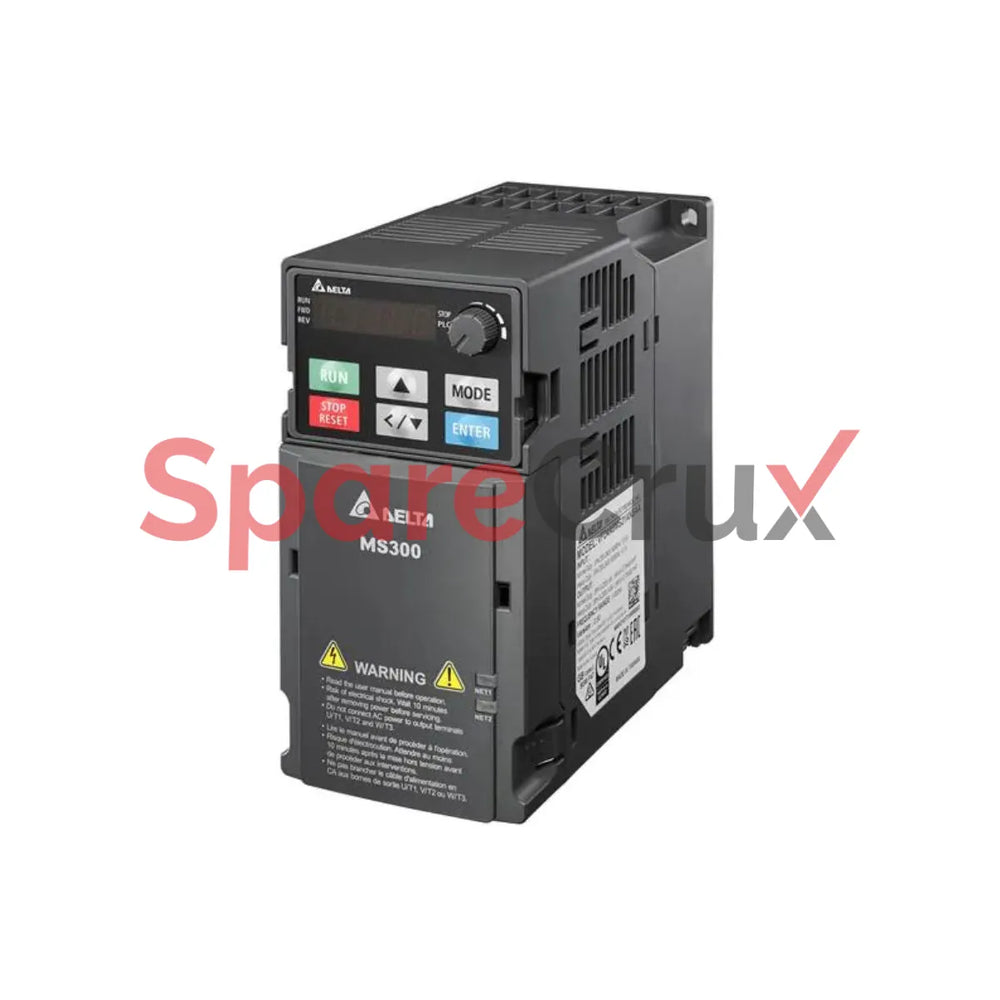 VFD4A2MS43ANSAA | DELTA ELECTRONICS | Motor Drives 2HP 1.5kW 480V 4.2A HD 4.6A ND 3ph IP20 599Hz