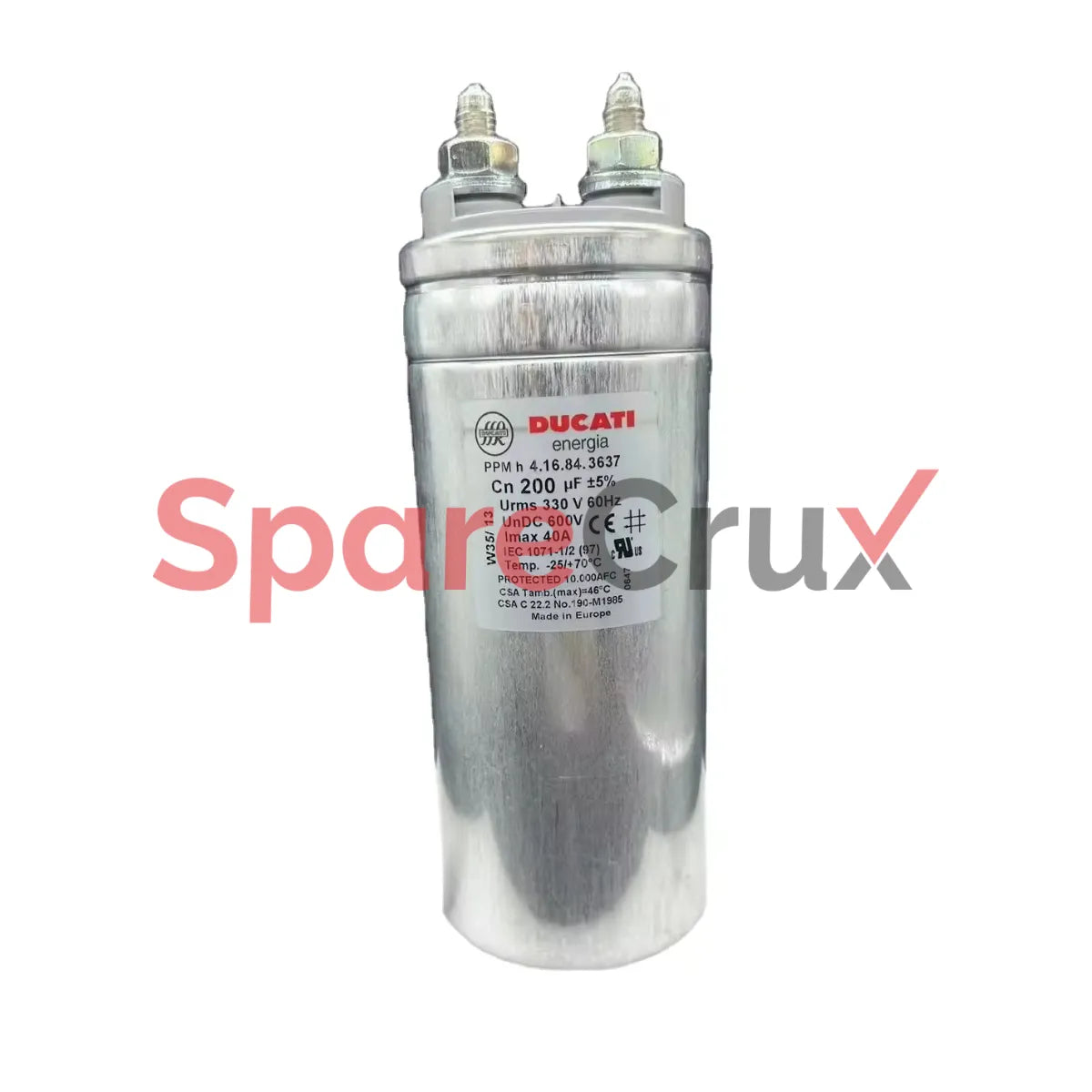 PPM H 4.16.84.3637 | DUCATI ENERGIA | AC Filtering Power Capacitor