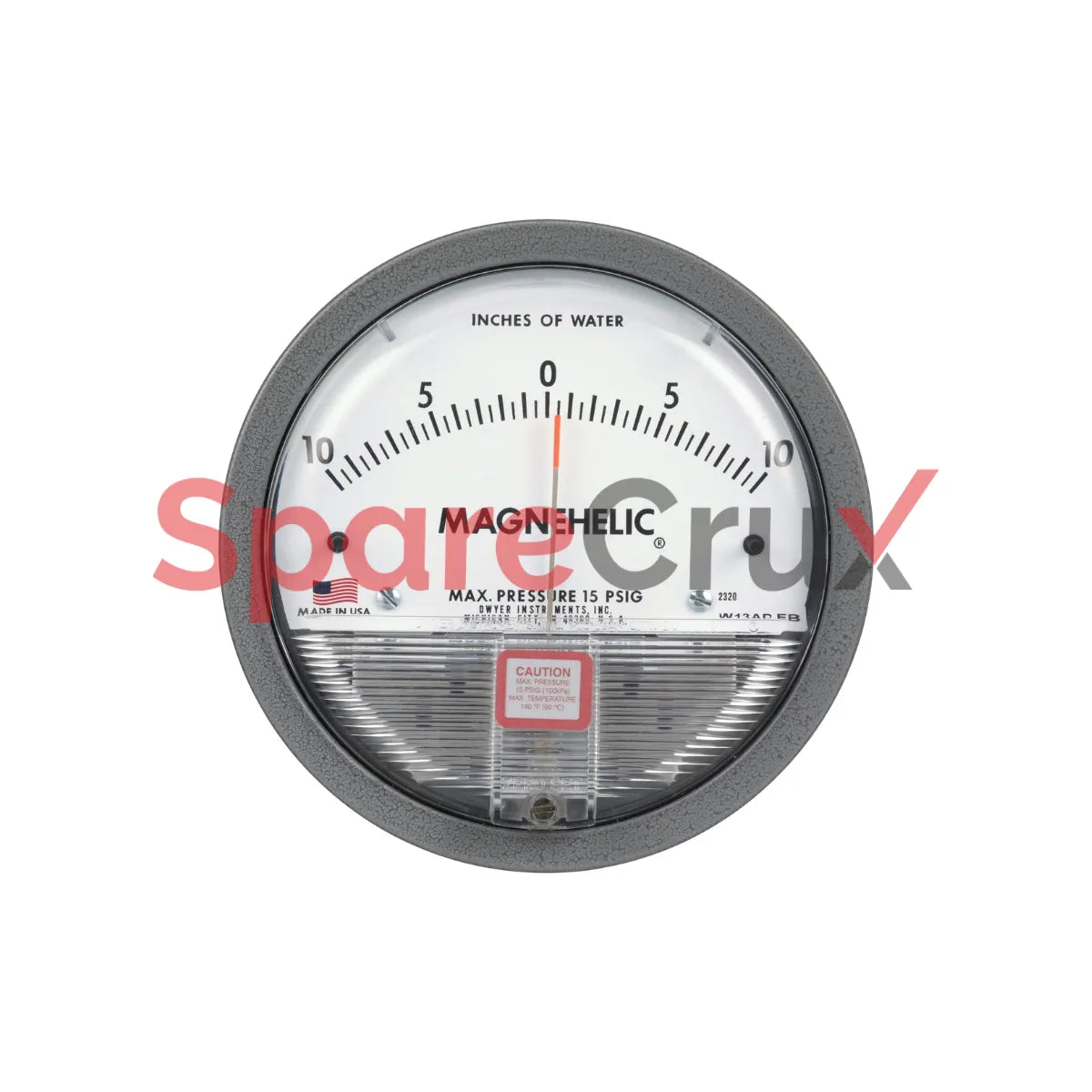 2040 | DWYER | Differential Pressure Gauge, 40 Inch-H2O