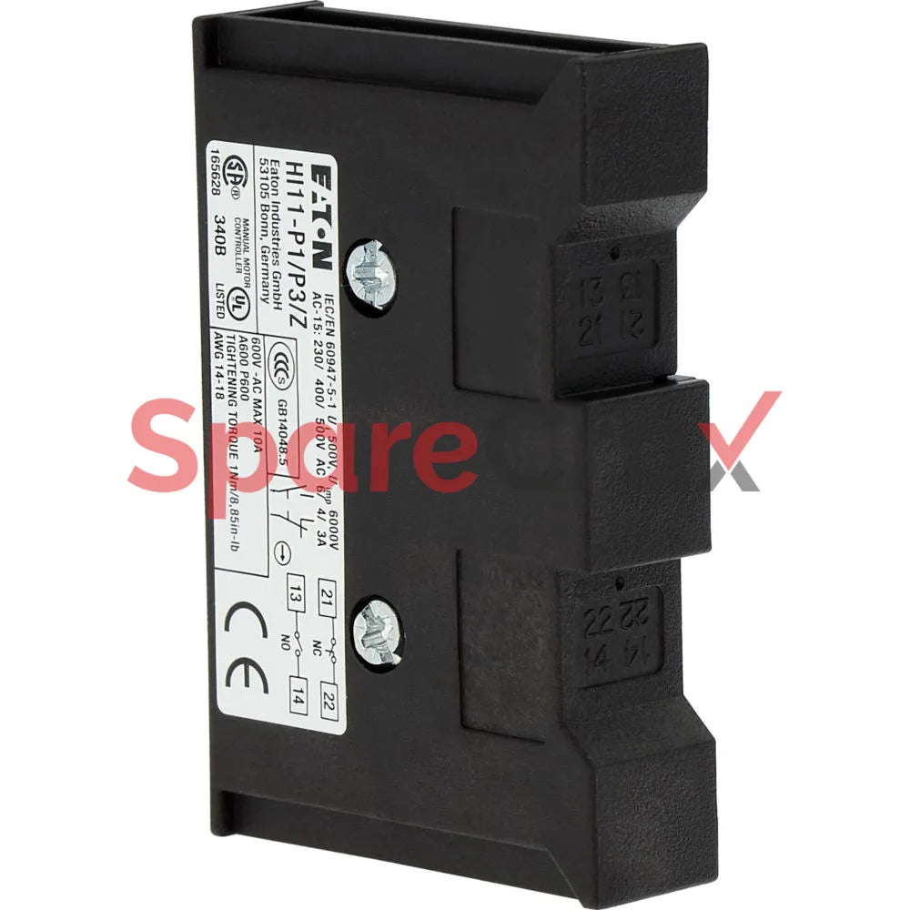 062031 | EATON | Moeller® Series P1 Accessory Auxiliary Contact