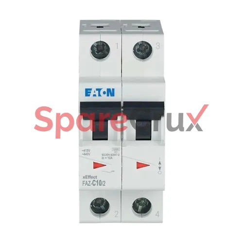 278756 | EATON | Moeller series xEffect - FAZ MCB. FAZ, 2-pole, tripping characteristic: C, rated current In: 10 A