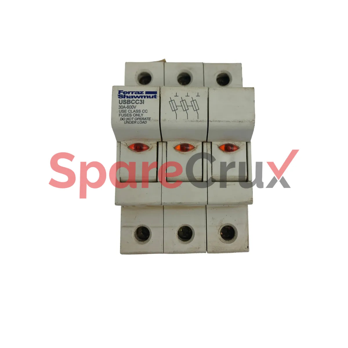 USBCC3I | FERRAZ SHAWMUT | Fuse Holder 600V 30A 3P