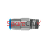 153423 | FESTO | Push-in Fitting, Self-sealing QSK-1/4-8