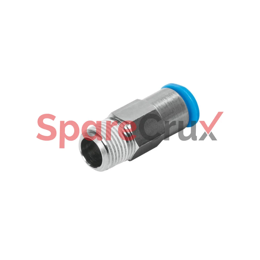 153424 | FESTO | Push-in Fitting, Self-sealing QSK-3/8-8
