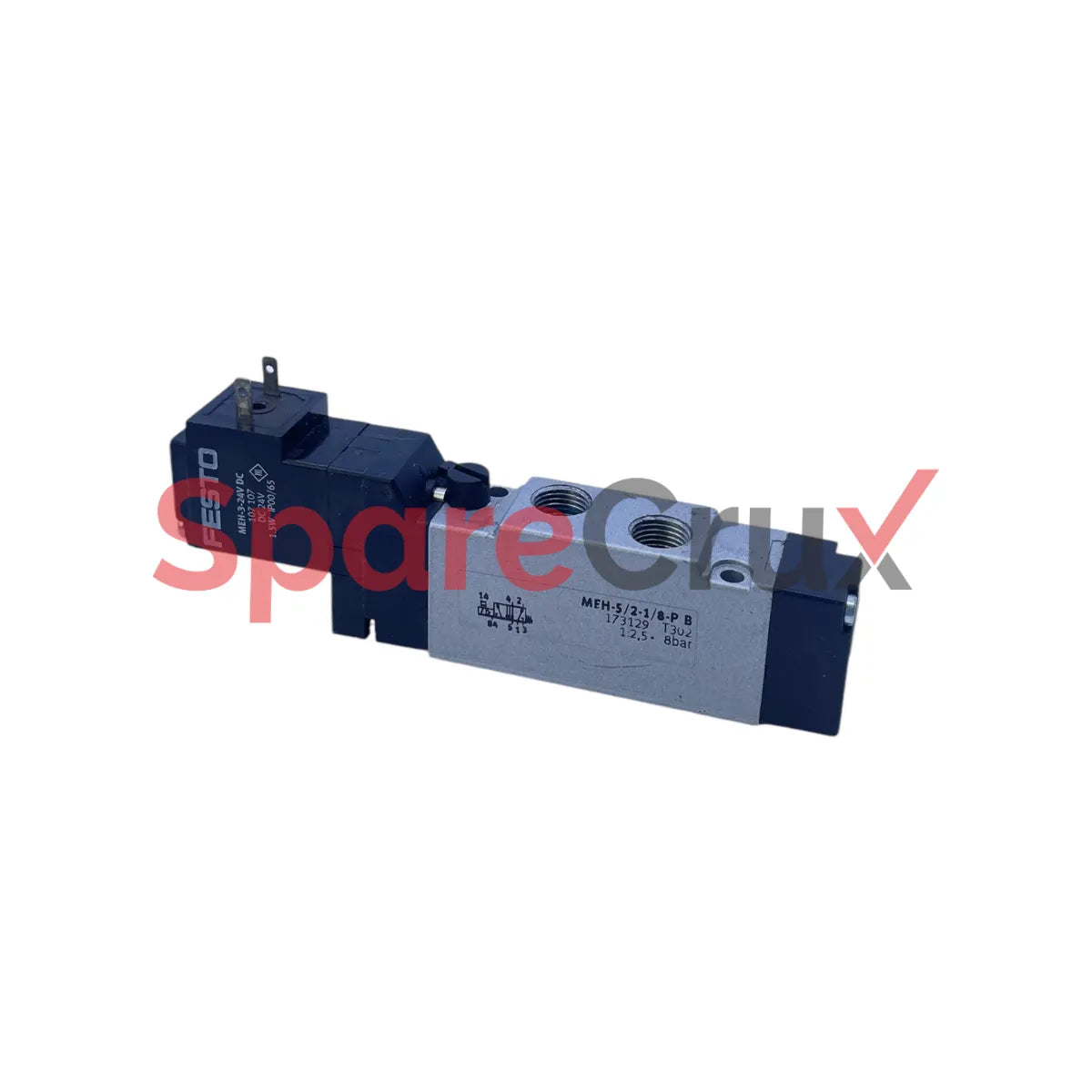 173129 | FESTO | Solenoid Valve MEH-5/2-1/8-P-B