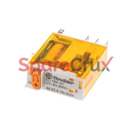 46.52.8.110.0054 | FINDER | Plug In Power Relay, 110V ac Coil, 8A Switching Current