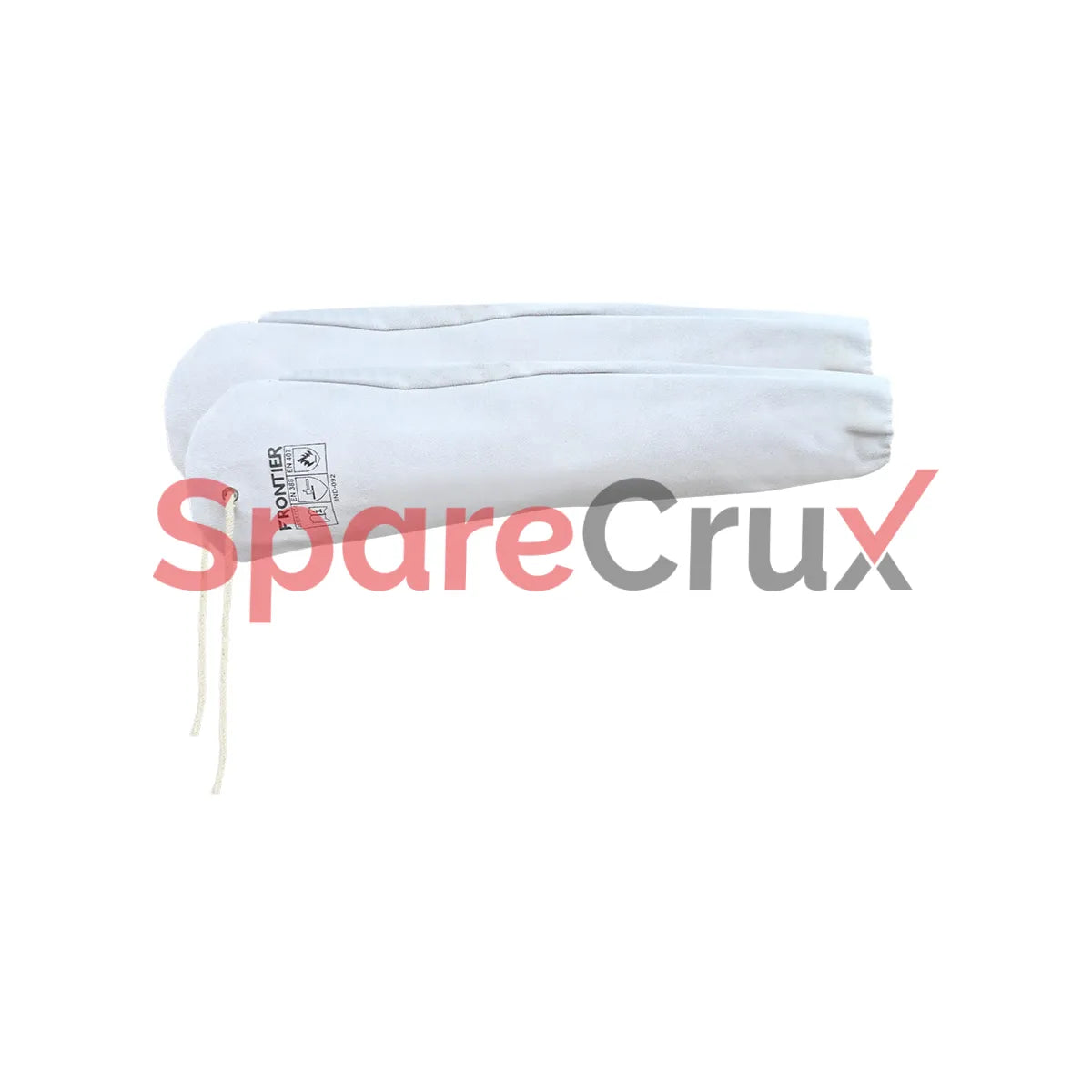 FT851(UL)(GY) | KARAM | Frontier Grey Split Leather Arm Sleeves