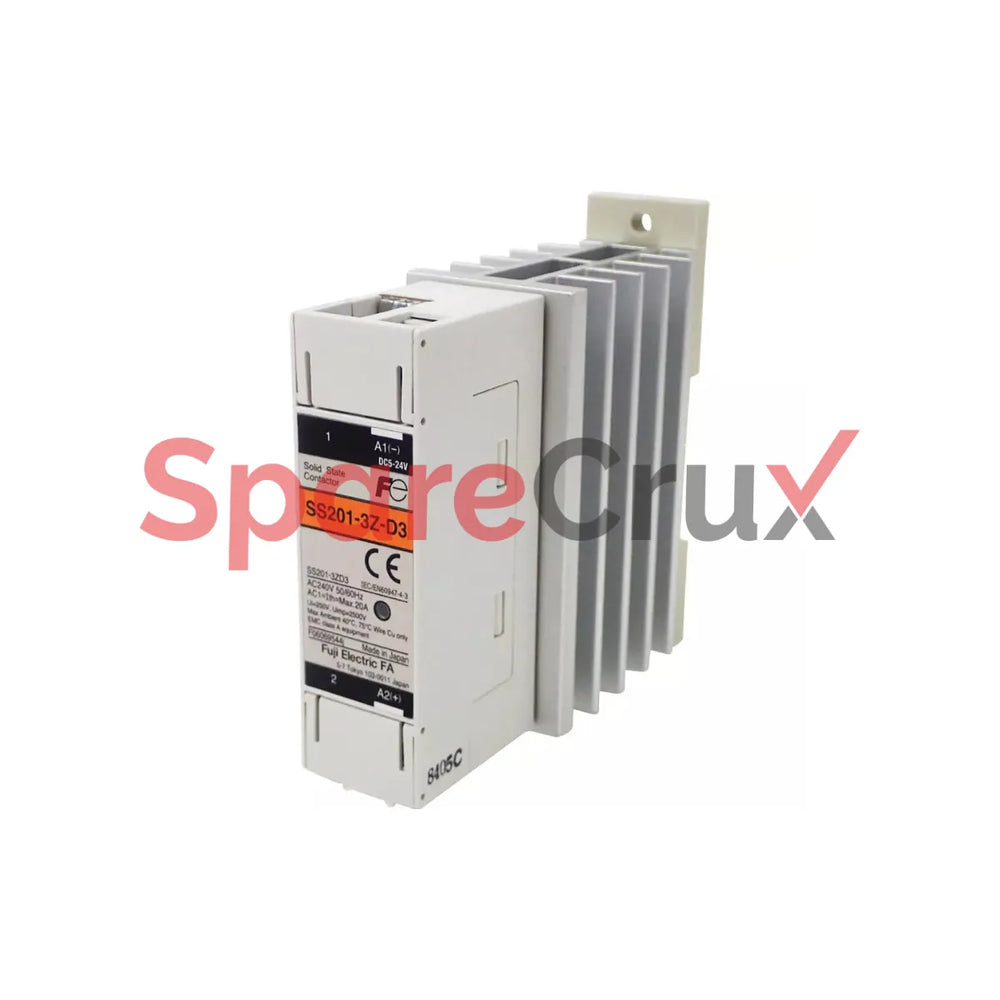 SS201-3Z-D3 | FUJI ELECTRIC | Solid State Contactor 20A 240V