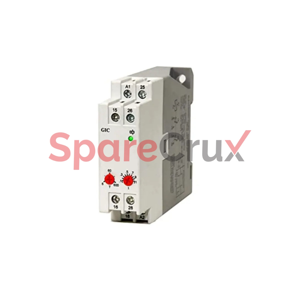 23GDT0 | GENERAL INDUSTRIAL CONTROLS (GIC) | Electronic Timer 24-240 Vac/DC 50/60hz