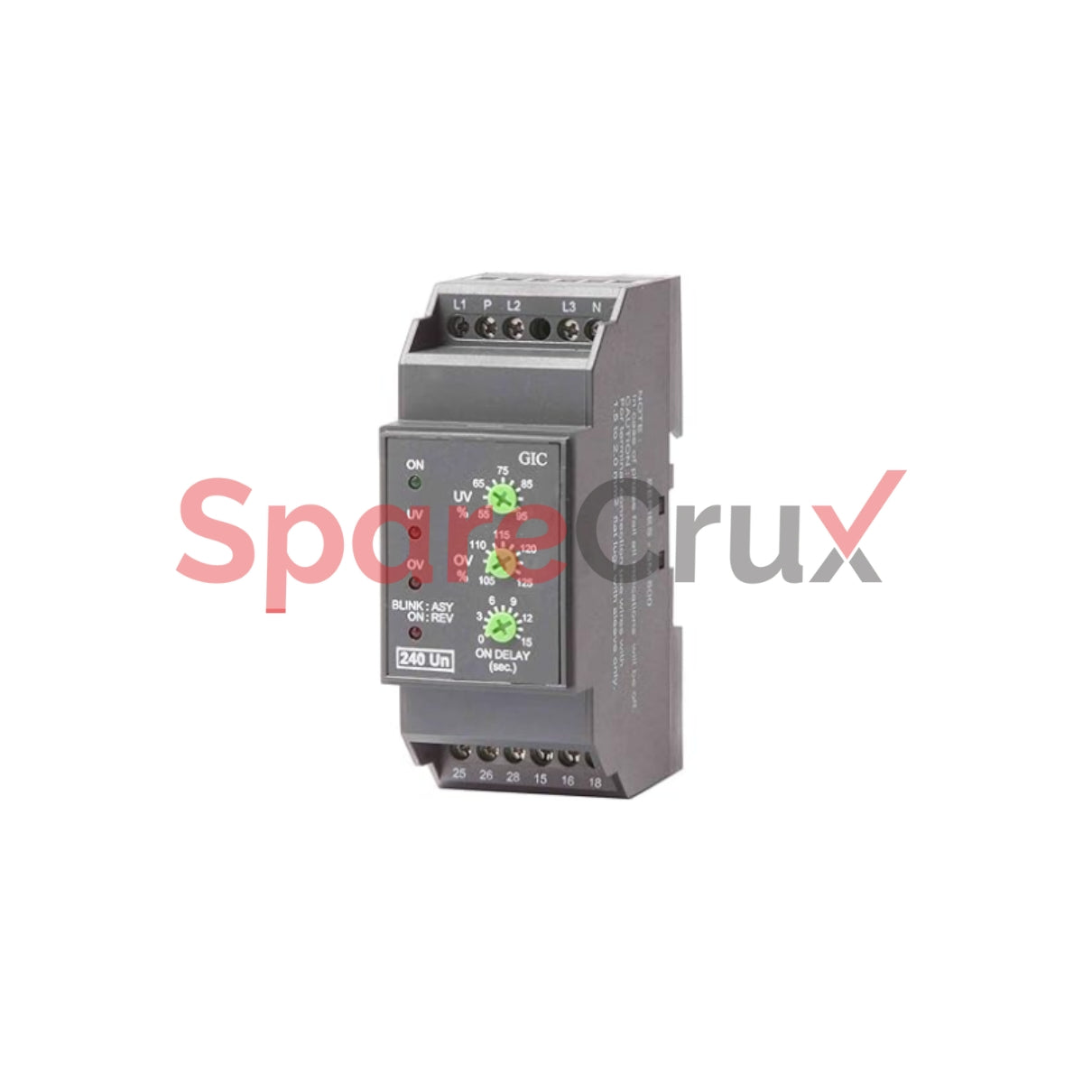 MG73BH | GENERAL INDUSTRIAL CONTROLS (GIC) | 1PH, 3PH-4W, 240VAC , 47 TO 63HZ