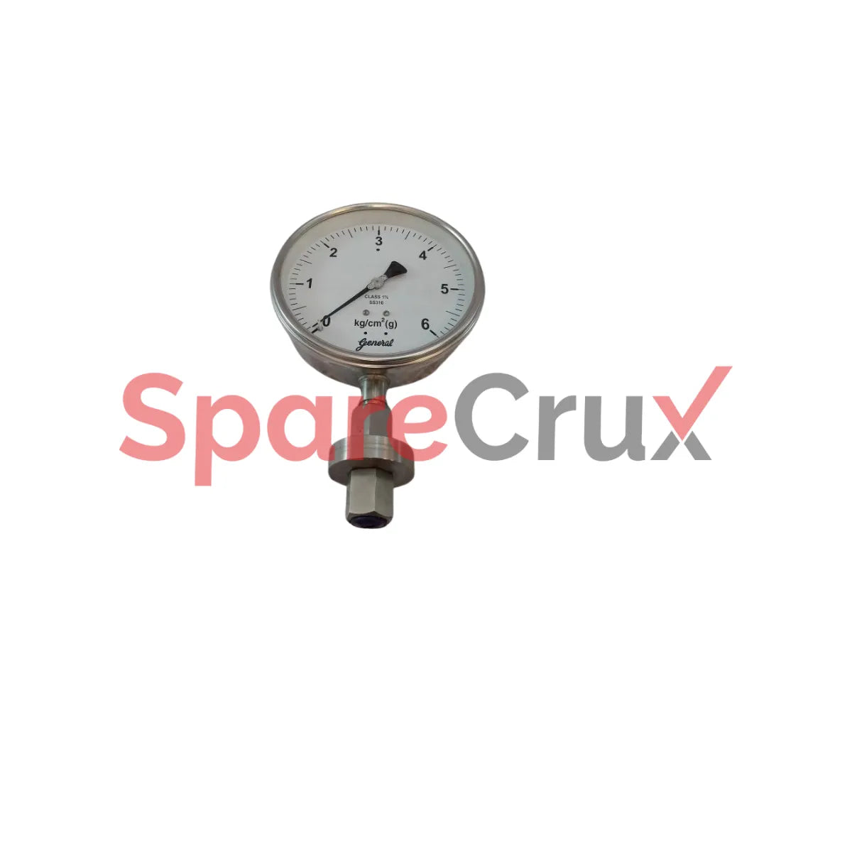 0-6 kg/cm2 | GAUGES BOURDON | Commercial Pressure Gauge