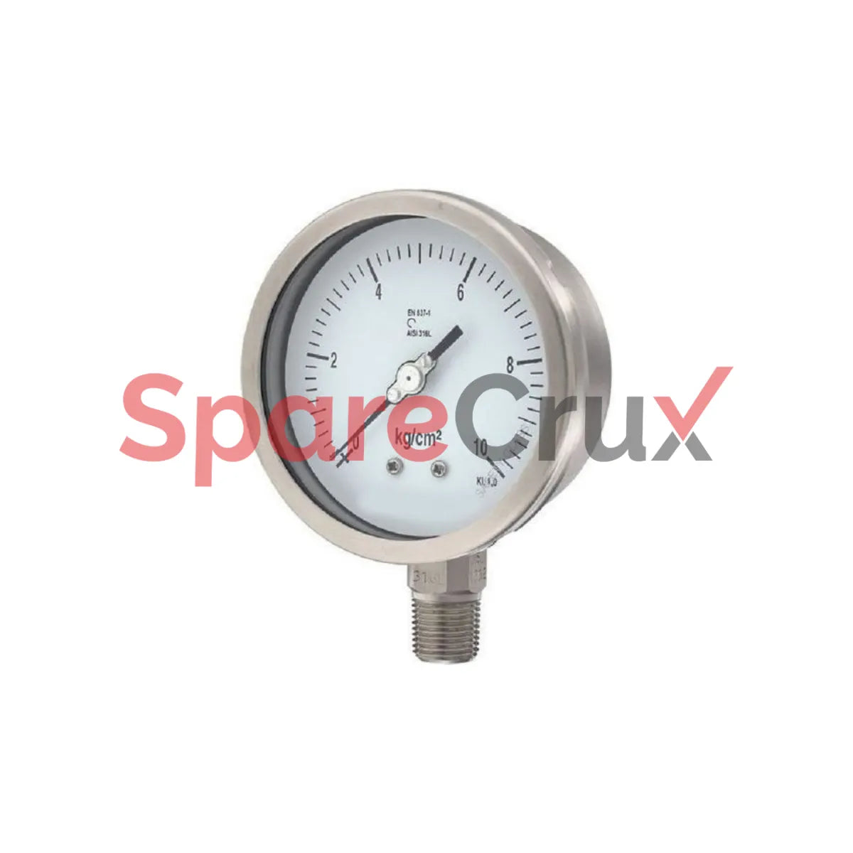 0-10kg/Cm2 | GAUGES BOURDON | Stainless Steel Bourdon