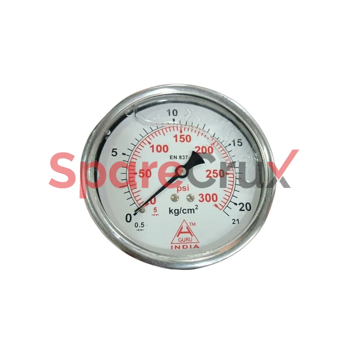 EN837-1 | GURU ELECTRONICS | Bourdon Tube Pressure Gauges