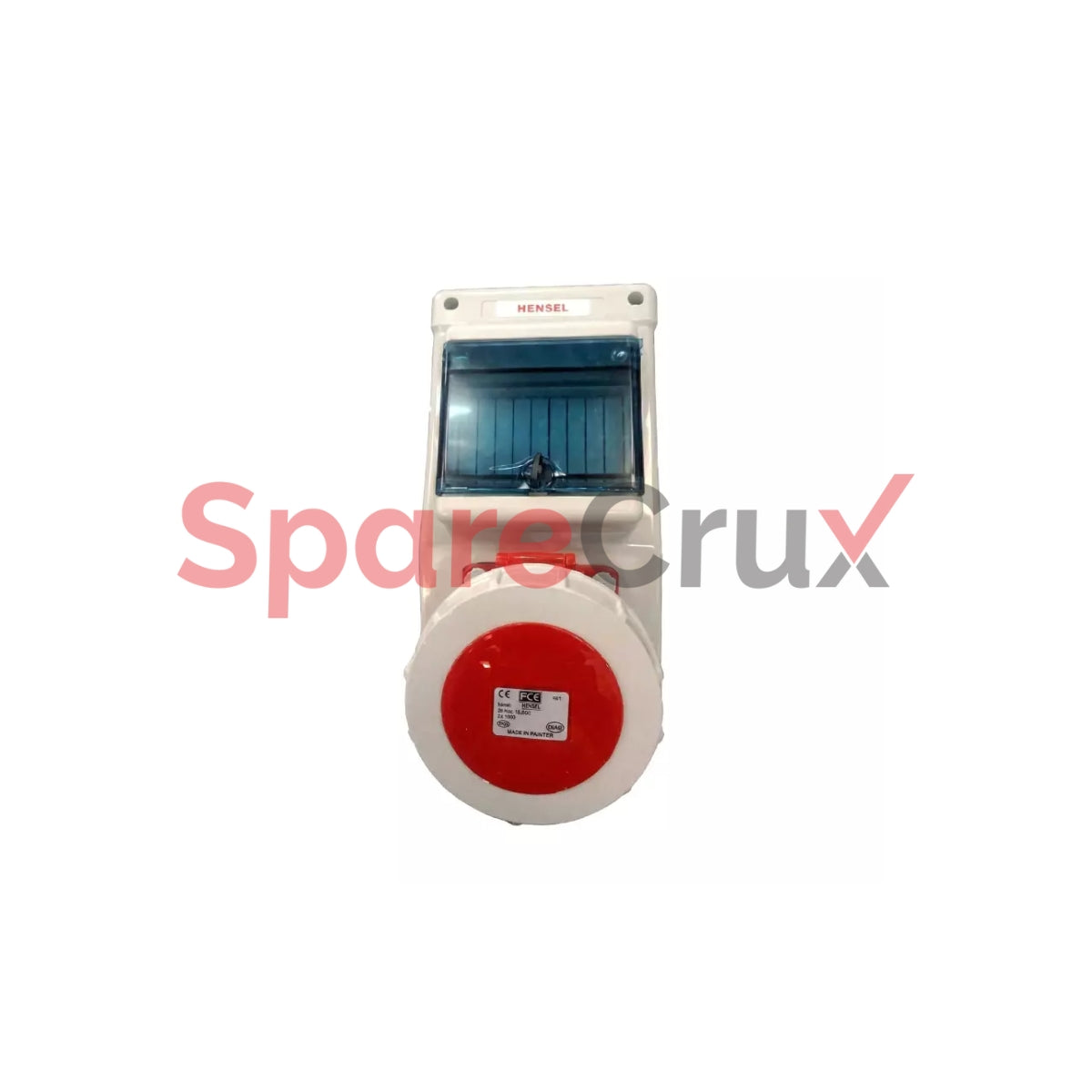 333 TS-63 | HENSEL | Wall Sockets With DIN - Rail 63A 2P + E IP67