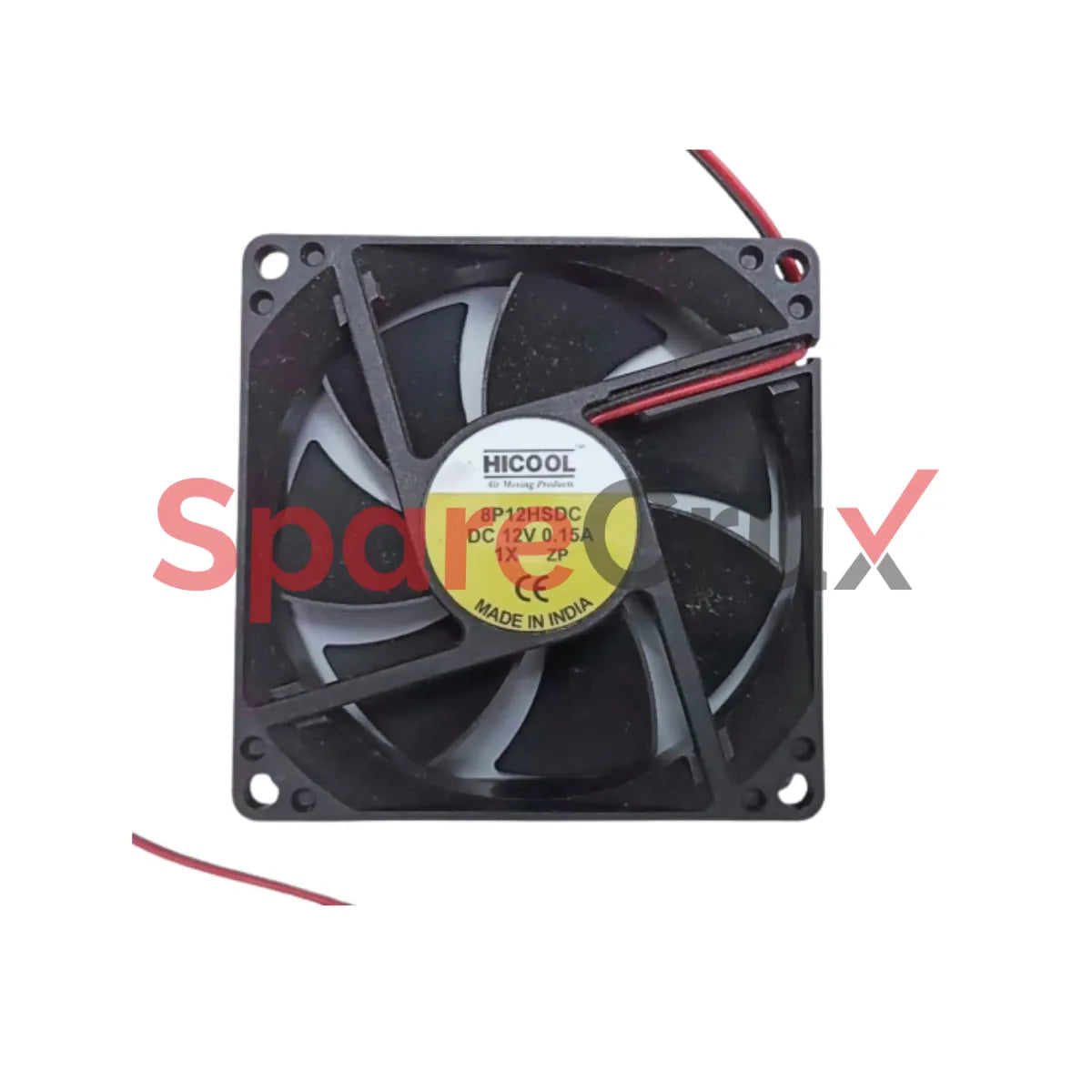 8P12HSDC | HICOOL ELECTRONIC INDUSTRIES | Wires High Speed Fan