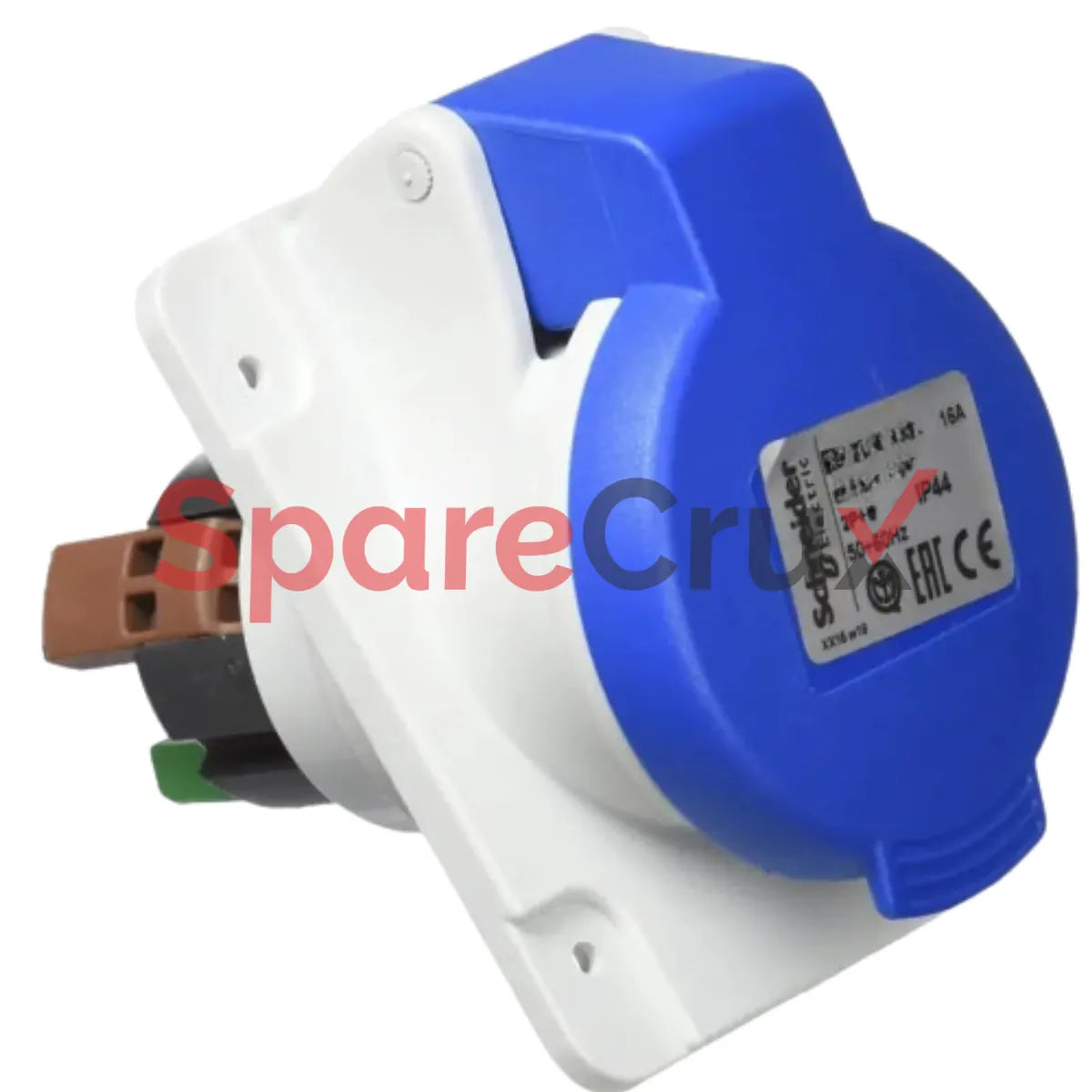PKY16F243 | SCHNEIDER ELECTRIC | Industrial Socket, Fast‑connect, Panel-mounted