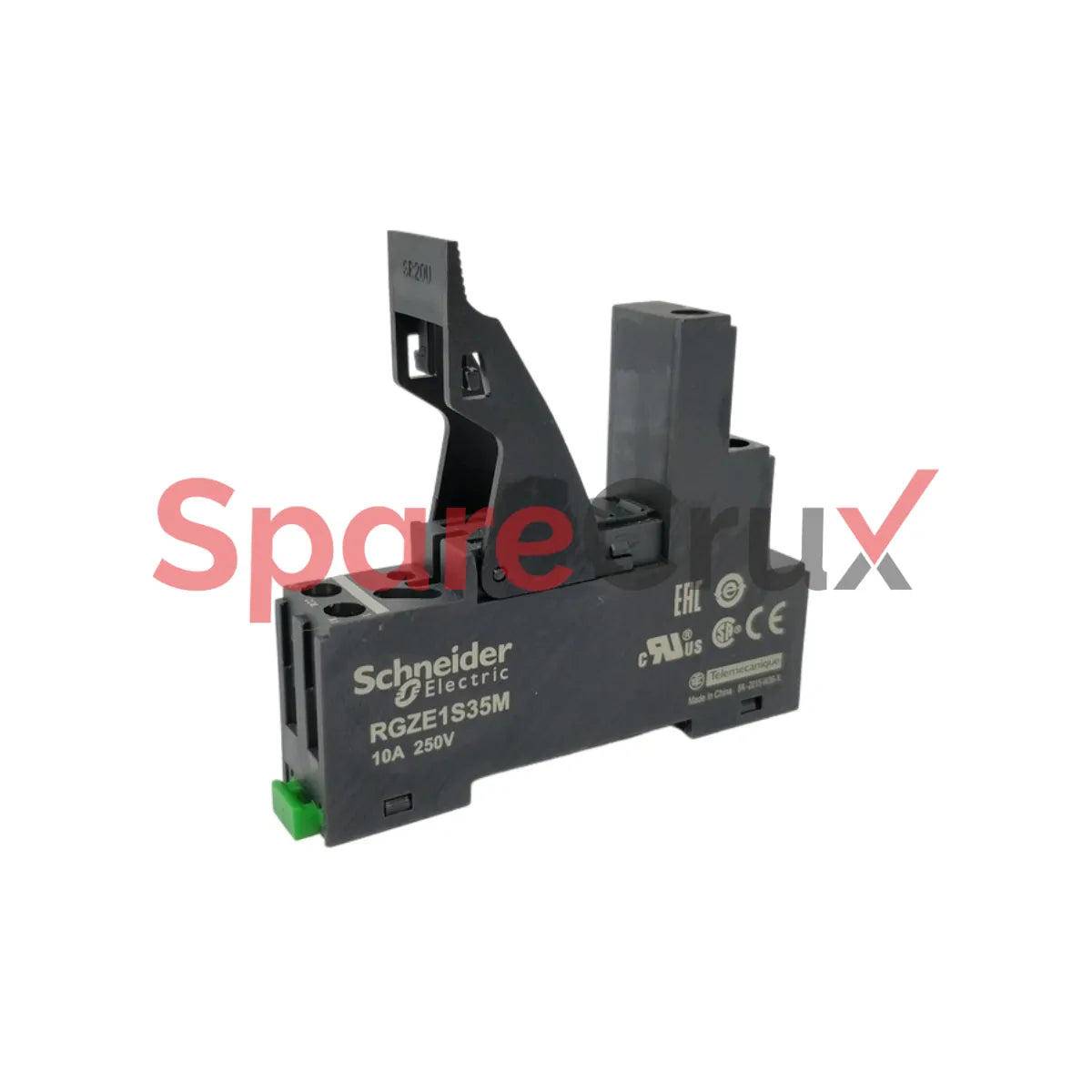RGZE1S35M |  SCHNEIDER ELECTRIC  | Socket, separate contact, 10 A, relay type RXG1, screw connector, 250 V AC