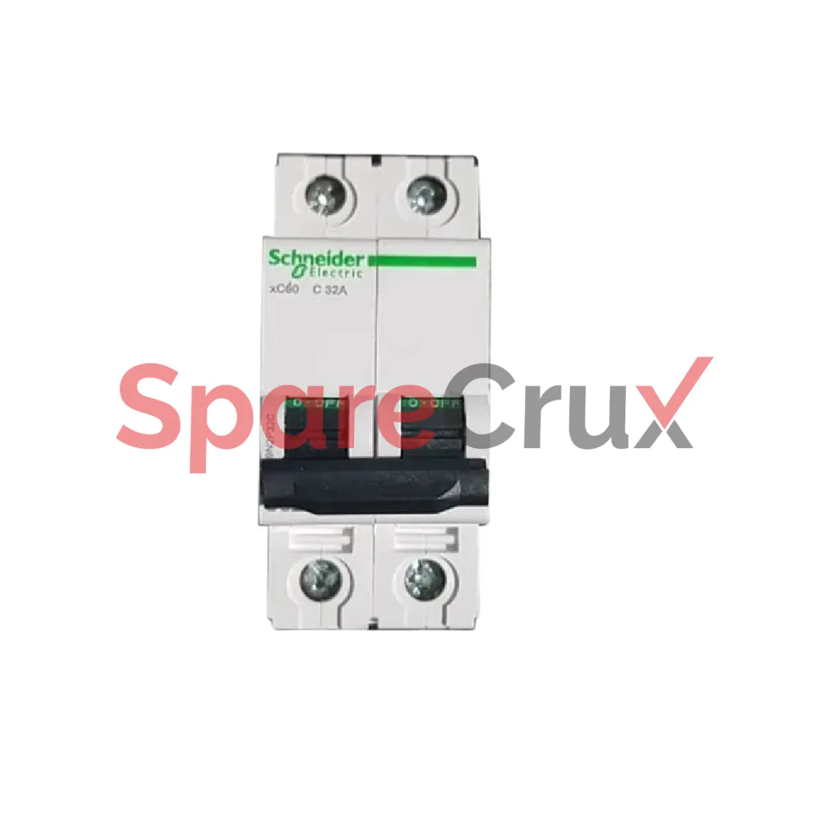 A9N2P32C | SCHNEIDER ELECTRIC | Schneider Electric Acti 9 xC60 MCB 32 A, 2 Pole, 10 kA, C-Curve | A9N2P32C