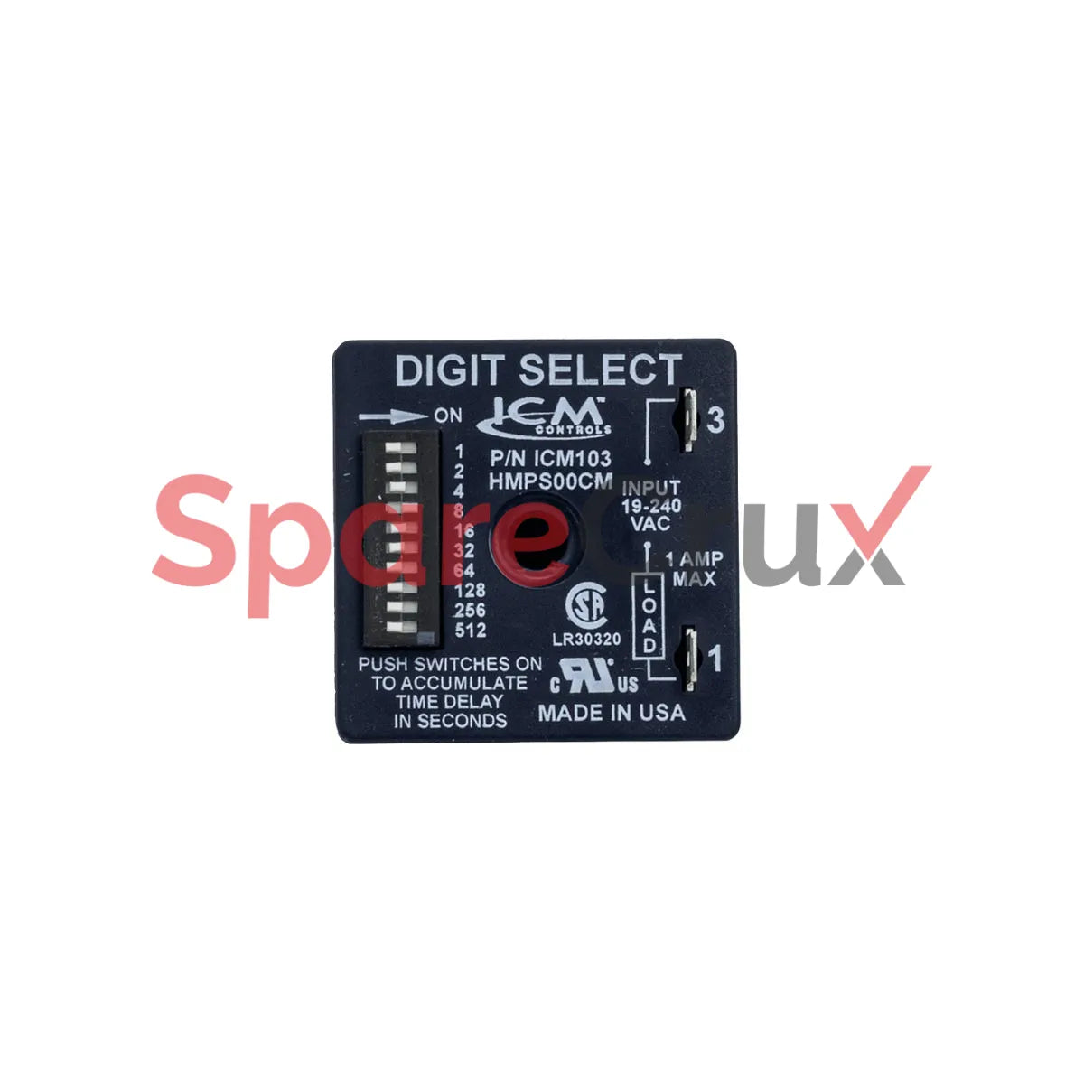 ICM103 | ICM CONTROLS | Controls Black Timer