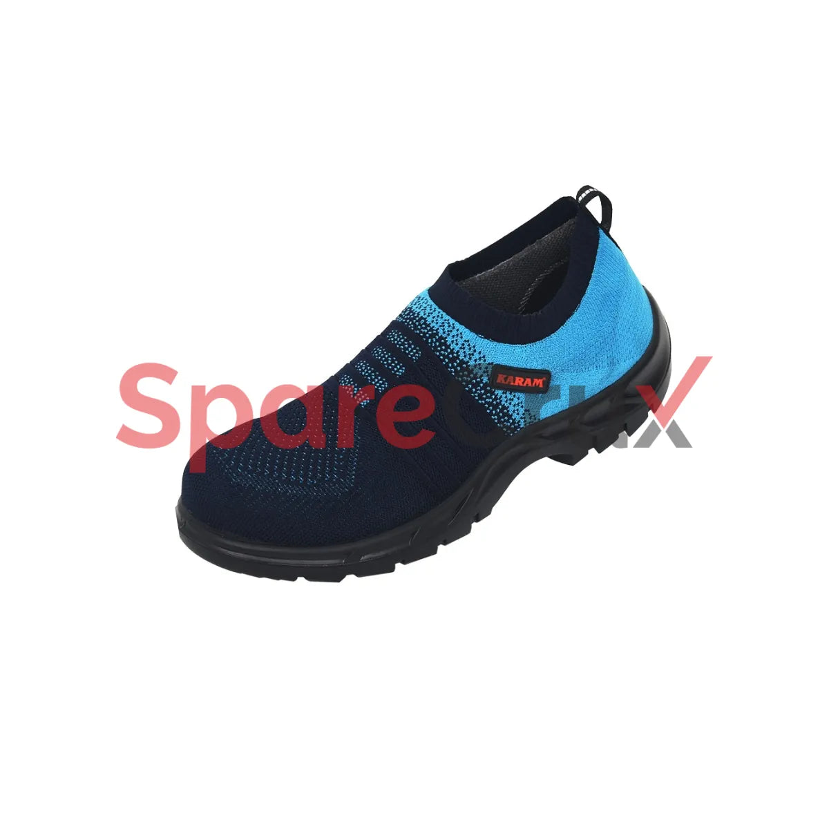 FS 203 | KARAM | Flytex Navy Blue and Sky Blue Sporty Slip-on