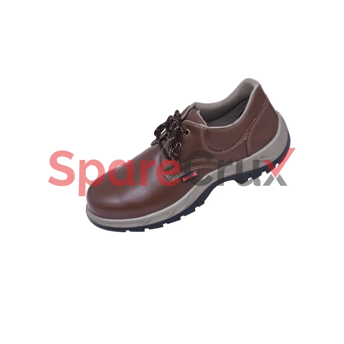 FS 61 | KARAM | Executive Lace-up Brown Leather Safety Shoes