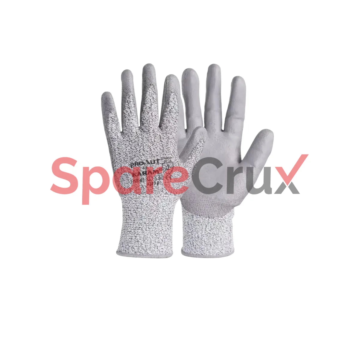 HS 41 | KARAM | ProKut Multi Purpose Abrasion and Cut Resistance with Grey PU Coating Glove