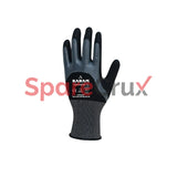 HS 93 (DD) | KARAM | Polyester Liner Sandy Nitrile Over Flat Nitrile Coating