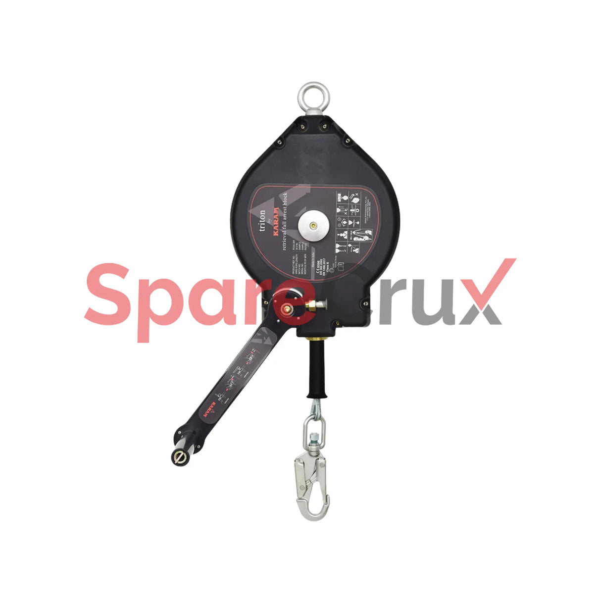 PCGS 27R(IS) | KARAM | Retrieval Retractable Blocks with Galvanized Steel Wire Rope 27 Meter with Steel Snap Hook