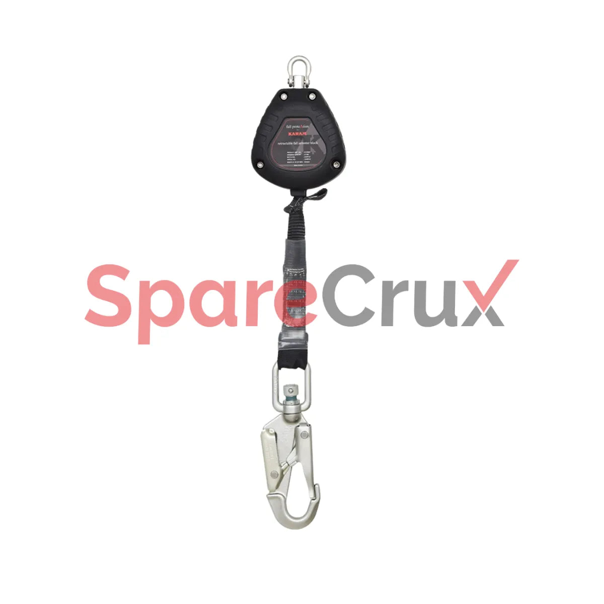 PCWB 02(IS) | KARAM | Retractable Blocks with Webbing 2 Meter with Steel Snap Hook