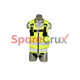 PN 20(RG) | KARAM | Vest Harness (Reflective Green) with 3 Adjustment & 2 Attachment Points