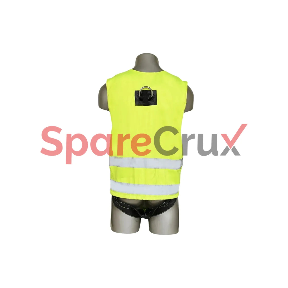 PN 20(RG) | KARAM | Vest Harness (Reflective Green) with 3 Adjustment & 2 Attachment Points