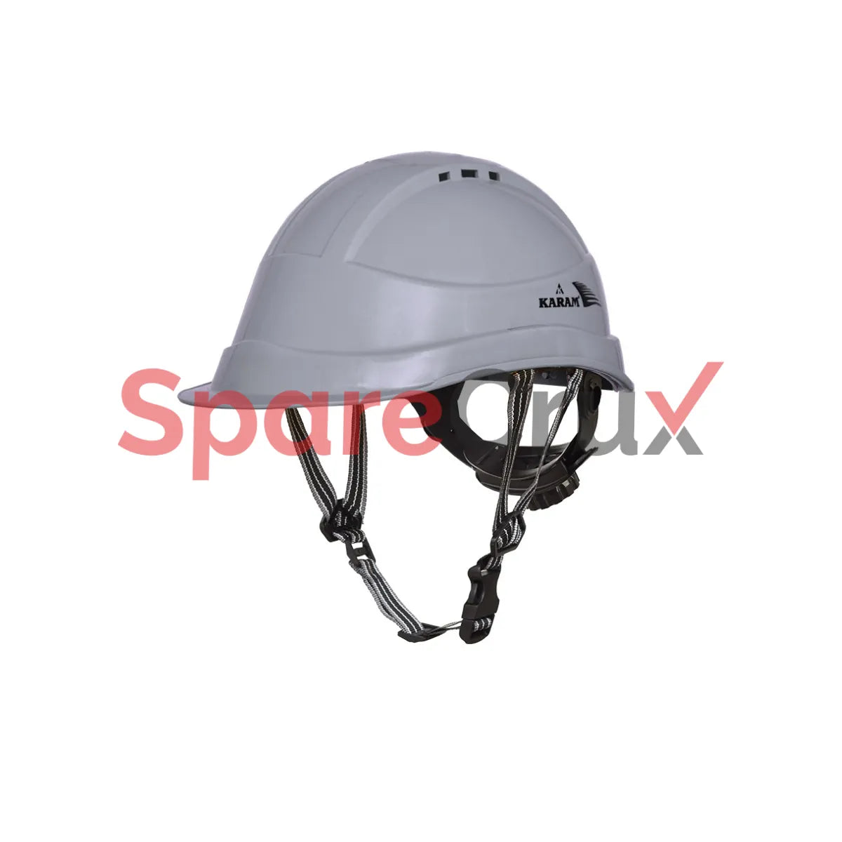 PN 546(YTC) | KARAM | Peakless Designed Safety Helmet with Rachet type Adjustment and Y- type Chin Strap