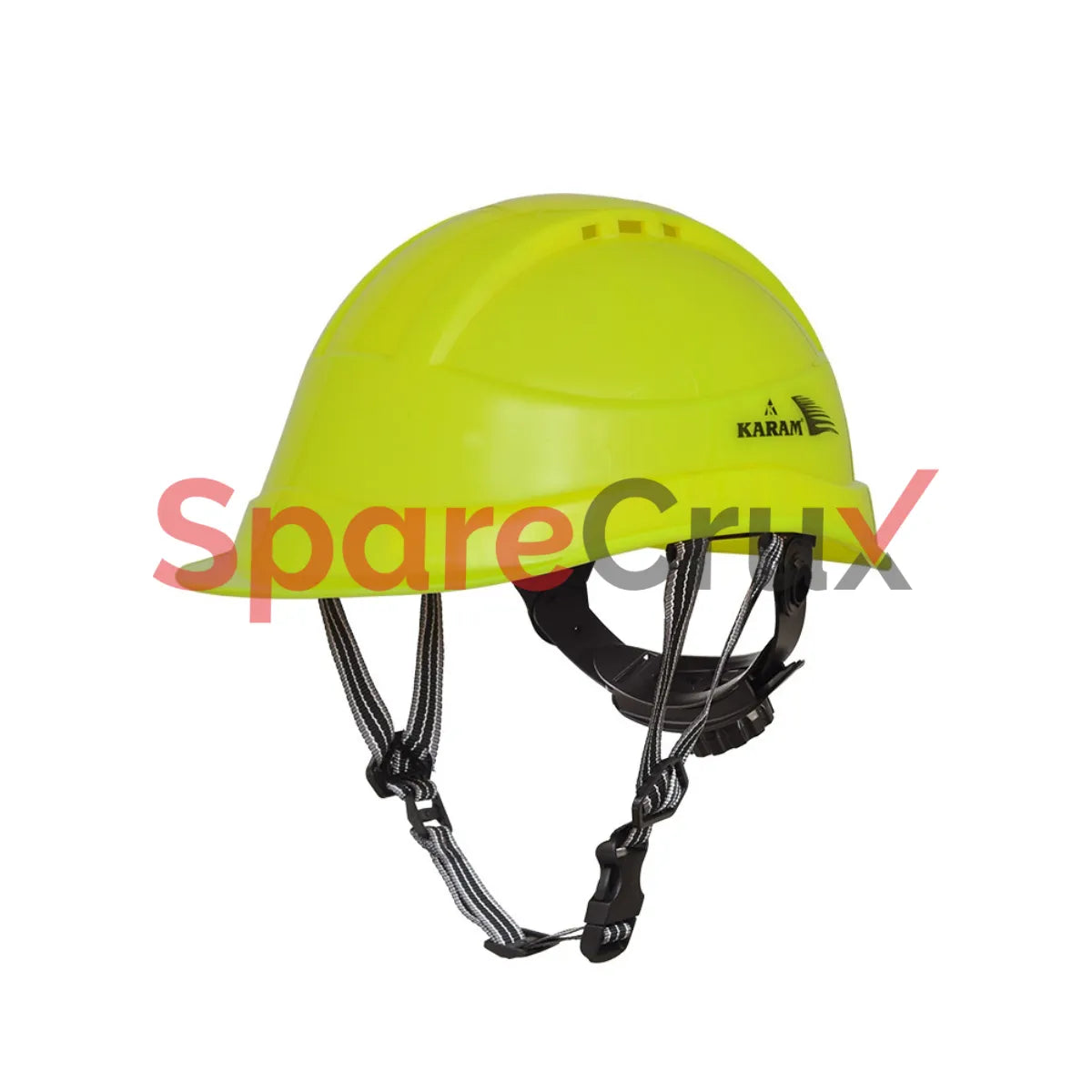 PN 546(YTC) | KARAM | Peakless Designed Safety Helmet with Rachet type Adjustment and Y- type Chin Strap